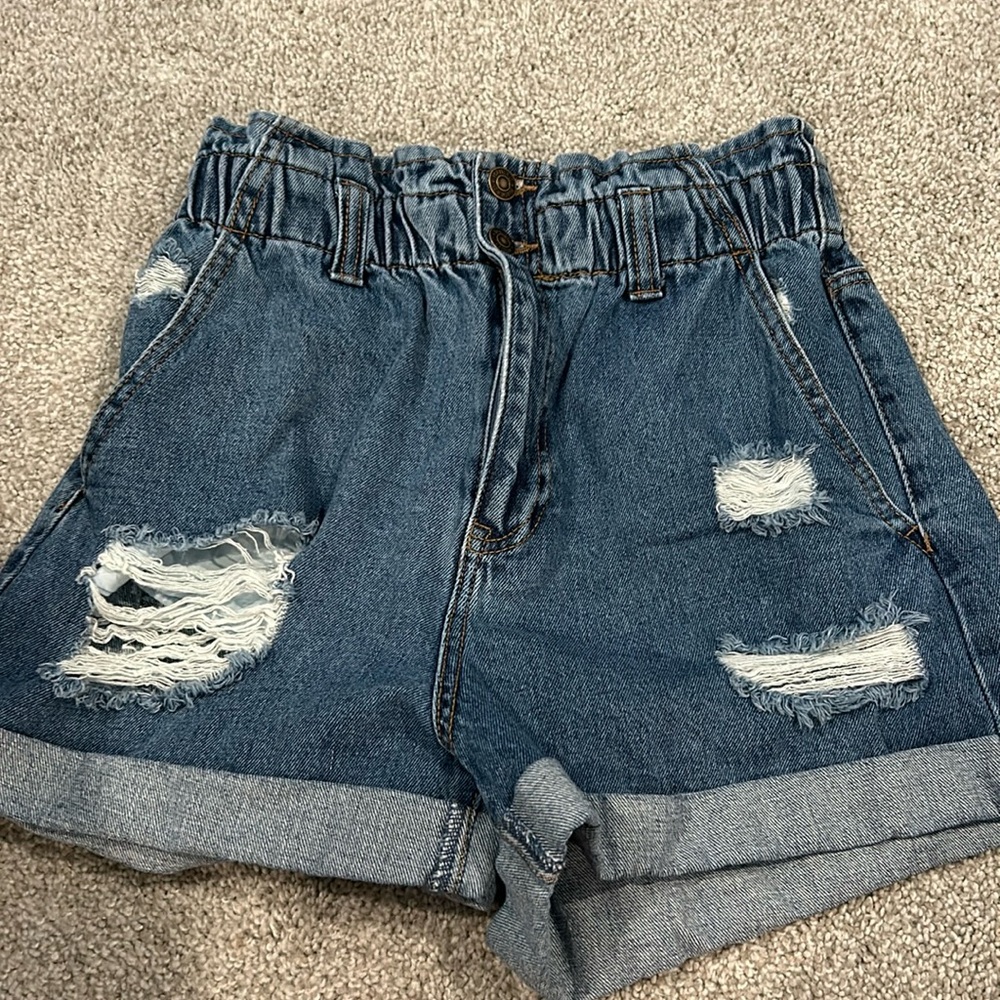 Forever 21, high waisted jean shorts